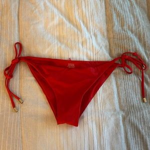 Monday Swimwear Le Marais Bikini Bottom in PAPRIKA